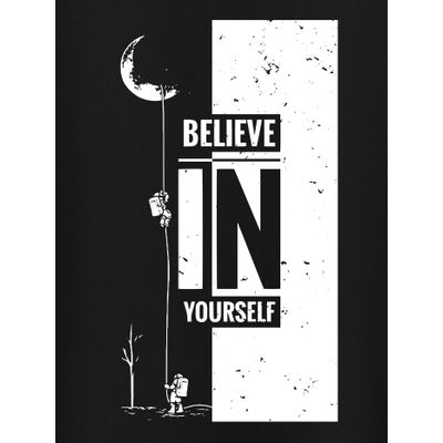 Astronaut Motivational Printed T-shirt for Men Astronaut Motivational Printed T-shirt for Men