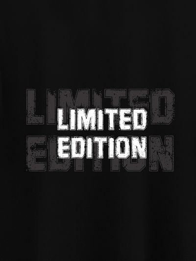 Be Limited Edition Half Sleeve T-shirt for Men