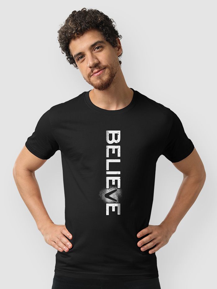 T shirt believe clearance