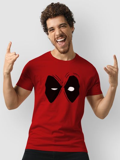 Deadpool wearing sales rent t shirt