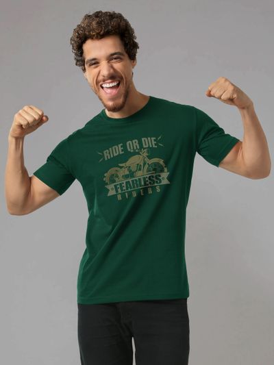 Buy Fearless Bullet Rider T shirt for Men Online in India Beyoung