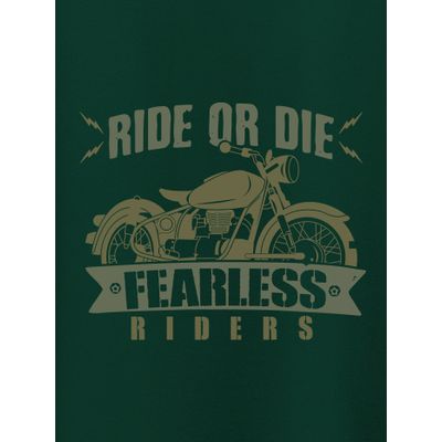 Fearless Bullet Rider Printed T-shirt for Men Fearless Bullet Rider Printed T-shirt for Men