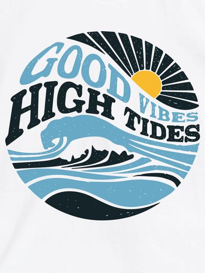 Good Vibes Half Sleeve T-shirt for Men Good Vibes Half Sleeve T-shirt for Men