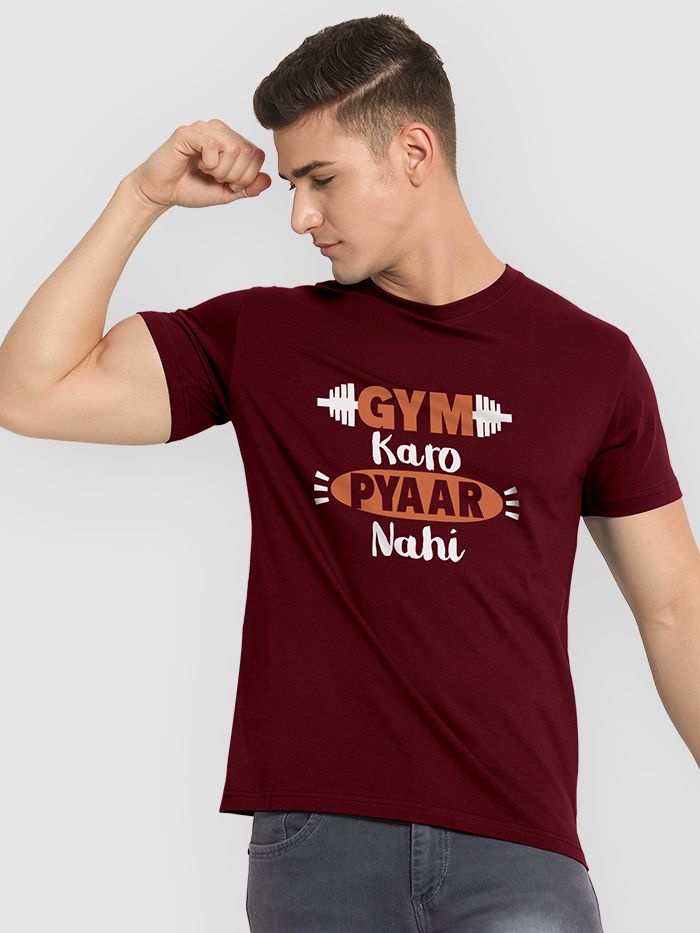 Gym t cheap shirts india