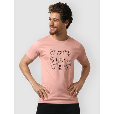 Hanging Panda T-shirt for Men Printed T Shirt For Men,