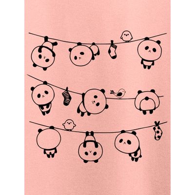 Hanging Panda T-shirt for Men T Shirt For Men Online