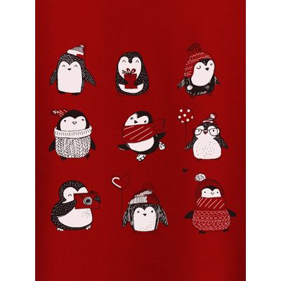 Holiday Penguin Casual T shirts for Men