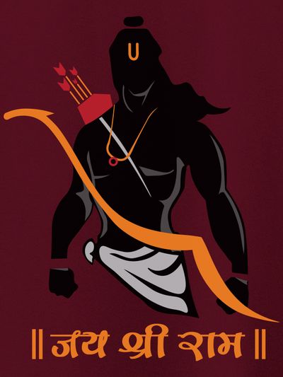 Jai Shreeram Printed T-shirt for Men