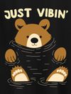 Just Vibin Half Sleeve T-shirt for Me