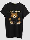 Just Vibin Half Sleeve T-shirt for Me
