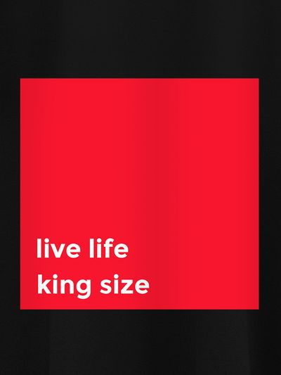 King Life Half Sleeve T-shirt for Men Branded Clothing for men Online