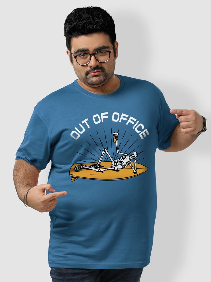Out of Office Plus Size T shirts