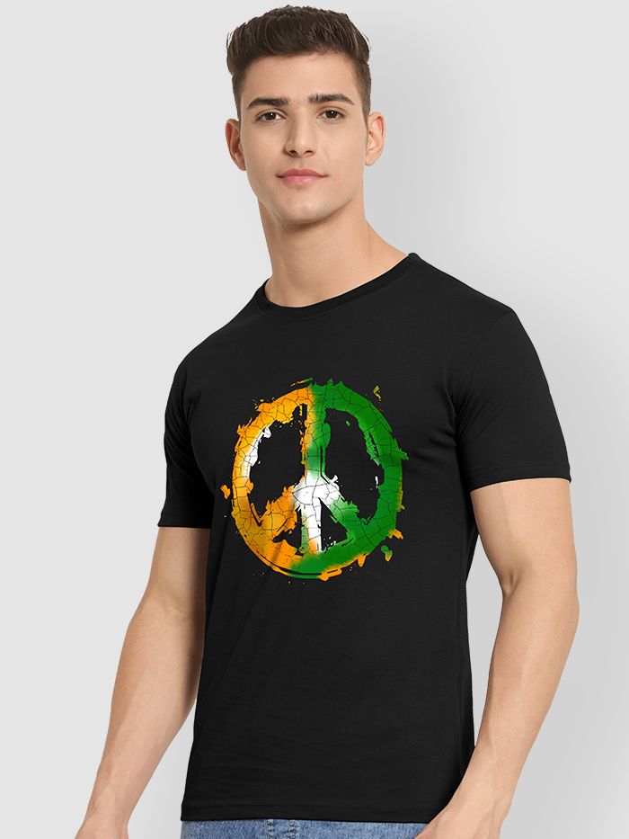 Peace t shirts online india clearance