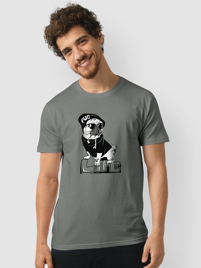 pug t shirt men