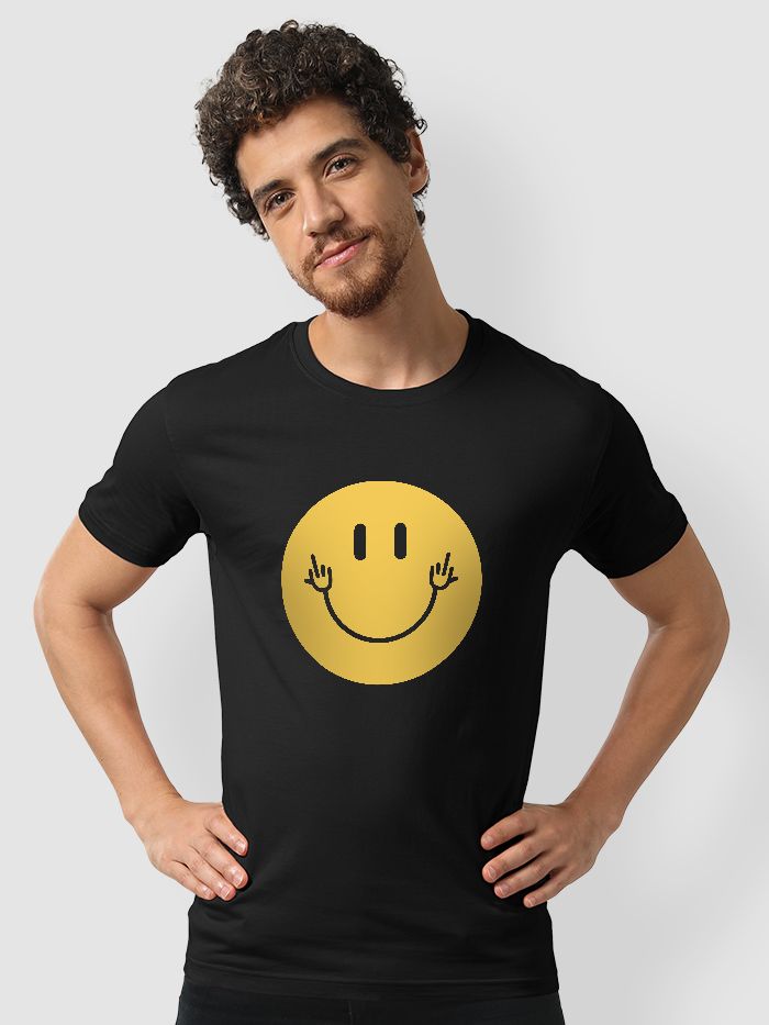 Smiley t shirts online india