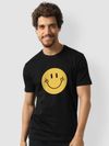 Smiley Half Sleeve T-shirt for Men