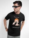 Sorry I'm Late Half Sleeve T-shirt for Men