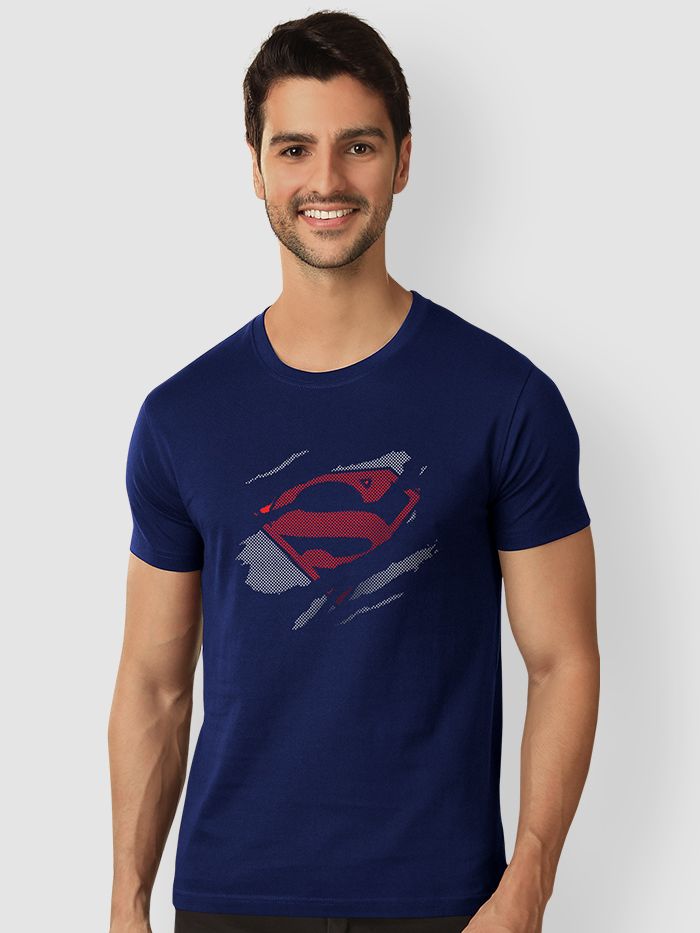 Superman t shirt online india clearance