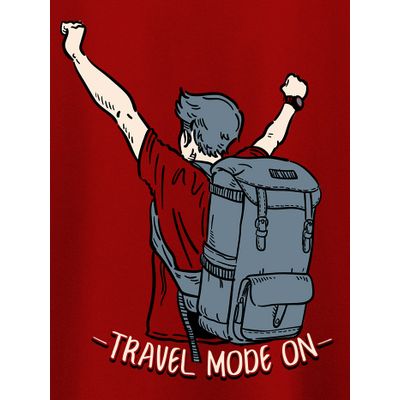 Travel Mode On T-shirts for Men Travel Mode On T-shirts for Men