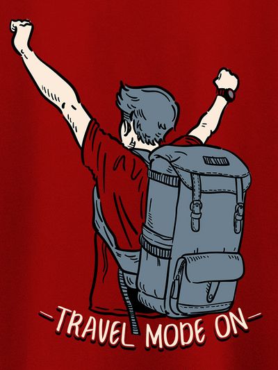 Travel Mode On T-shirts for Men