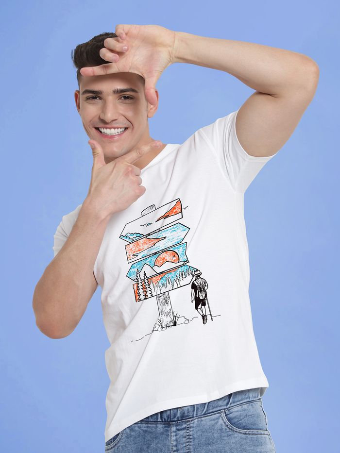 Travel t store shirts for men