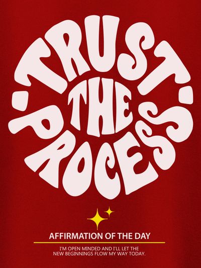 Trust The Process Half Sleeve T-shirt for Men Trust The Process Half Sleeve T-shirt for Men