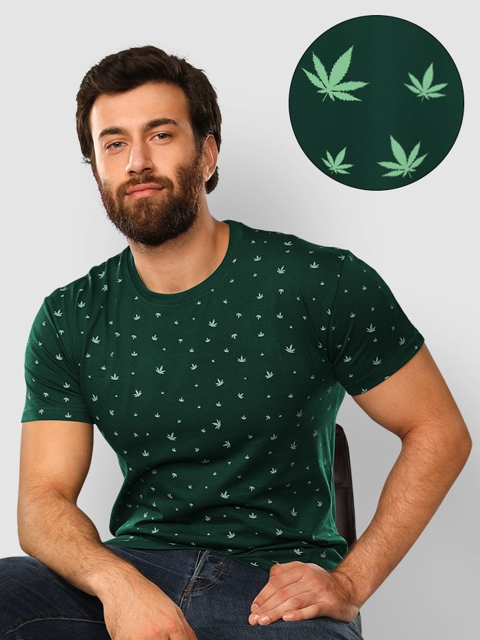 Problem forhold Mentor Buy Weed T-shirt for Men Online in India -Beyoung