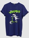Wild Young Free Half Sleeve T-shirt for Men