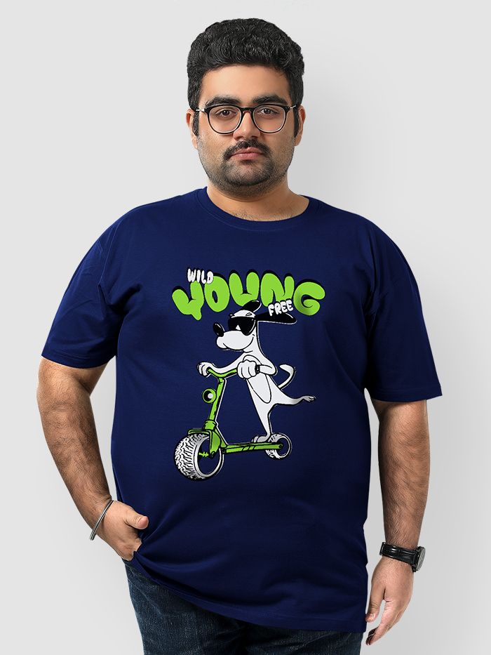 Wild Young Free Plus Size T shirts