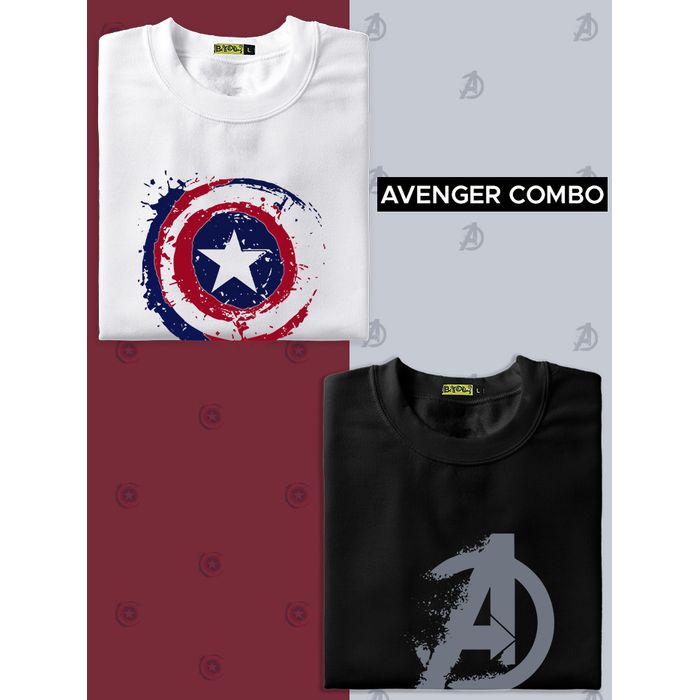 Avengers t shirt combo best sale