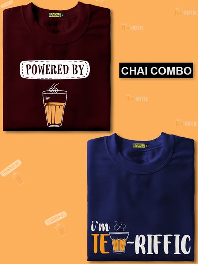Chai t shirt india online discount