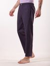 Dark Violet Regular-fit Pajamas