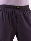 Dark Violet Regular-fit Pajamas