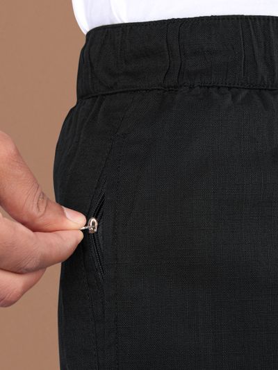 Black Loose-fit Pyjama Pants Black Loose-fit Pyjamas