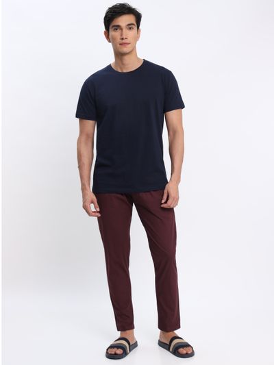 Mens burgundy pyjamas store