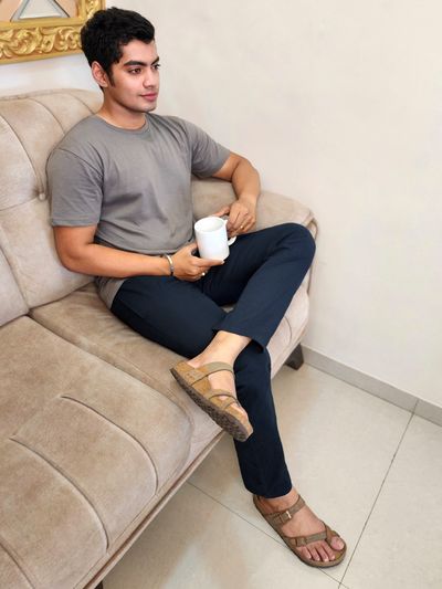 Navy Blue Regular-fit Pyjamas Navy Blue Regular-fit Pajamas
