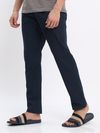 Navy Blue Regular-fit Pajamas