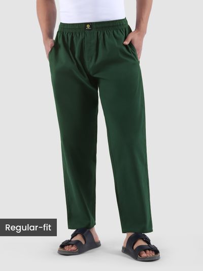 Pajamas for men in green color - Regular-fit