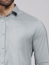 Elephant Grey - Formal Shirts For Men