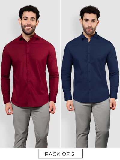 Deep blue shirt hotsell combination
