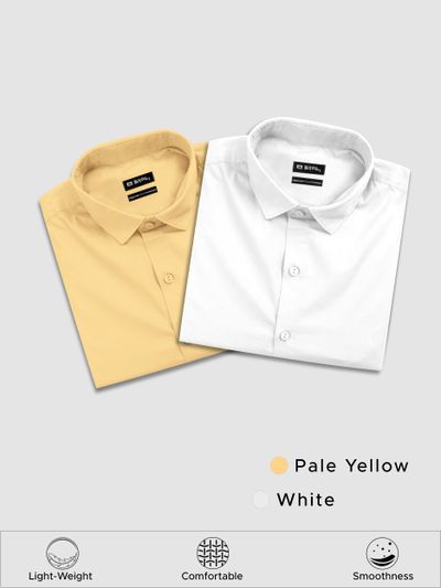 Plain White Color Shirts