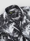 Dark Grey Splash Printed Shirt