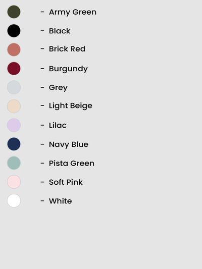 Pick Any 3 - Plain Cotton Shirts Combo