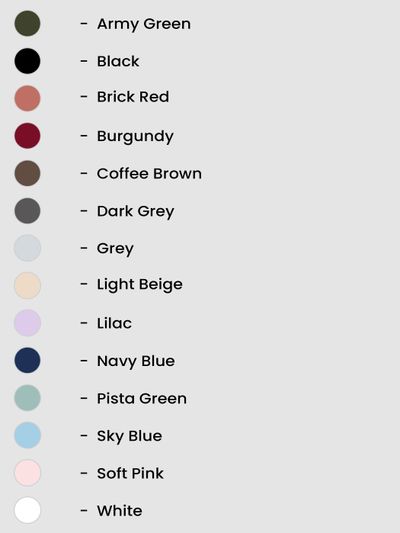 Pick Any 3 - Plain Cotton Shirts Combo