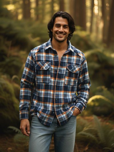 Best trending Men’s Check Shirt for casual style, 