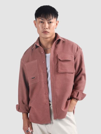 Mauve Utility Shirt Mauve Utility Shirt