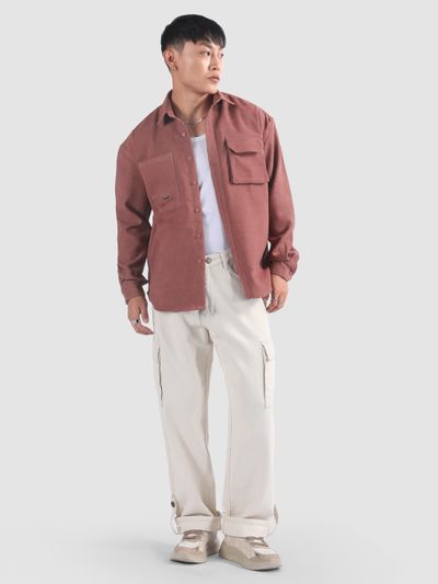 Mauve Utility Shirt Mauve Utility Shirt