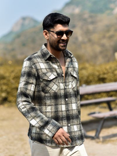 Fawn Recycled Checked Flannel Shirt Fawn Recycled Checked Flannel Shirt