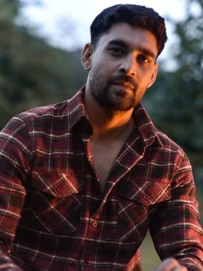 Maroon Recycled Checked Flannel Shirt Maroon Recycled Checked Flannel Shirt