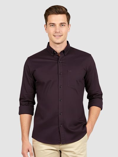 Wine Button Down Oxford Shirts Wine Button Down Oxford Shirts